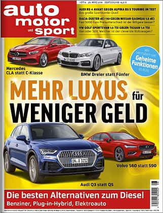 Neues Heft auto motor und sport, Ausgabe 08/2018