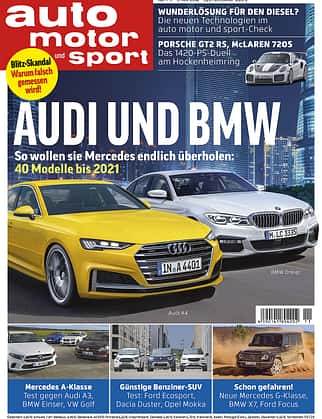 Neues Heft auto motor und sport 11/2018 Neues Heft auto motor und sport 11/2018