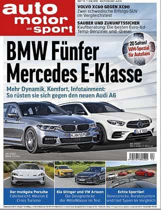 auto motor und sport Heft 13/2018 Cover auto motor und sport Heft 13/2018 Cover