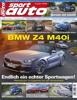 sport auto 10/2018 - Cover - Heftvorschau sport auto 10/2018 - Cover - Heftvorschau