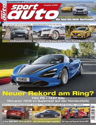 sport auto 2/2019 - Heft - Cover sport auto 2/2019 - Heft - Cover