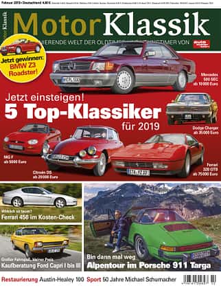 MKL Motor Klassik Heft 02/2019 Cover
