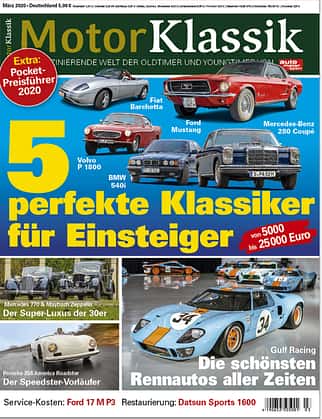 Motor Klassik 03/2020 Titel Motor Klassik 03/2020 Titel