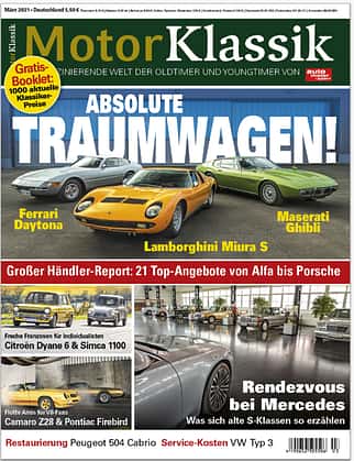 Motor Klassik 03/2021 Titel Heftvorschau Motor Klassik 03/2021 Titel Heftvorschau