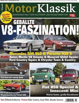 Motor Klassik 10/2021 Titel Motor Klassik 10/2021 Titel
