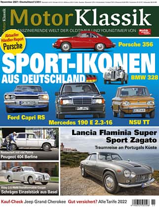 Motor Klassik 11/2021 Titel Motor Klassik 11/2021 Titel