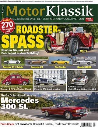 Motor Klassik 04/2022 Titel Motor Klassik 04/2022 Titel