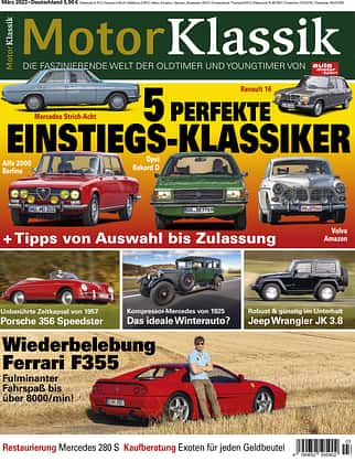 02/2023, Motor Klassik 03/2023, Titel Motor Klassik 03/2023 Titel