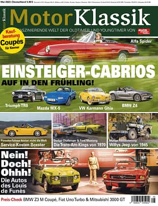 Motor Klassik 05/2023 Titel Motor Klassik 05/2023 Titel