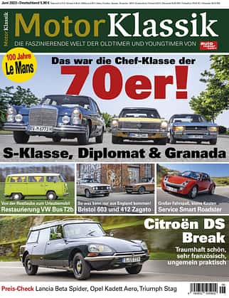 Motor Klassik 6/2023 Titel Motor Klassik 6/2023 Titel