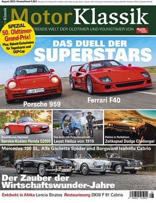 Motor Klassik 08/2023 Titel Motor Klassik 08/2023 Titel