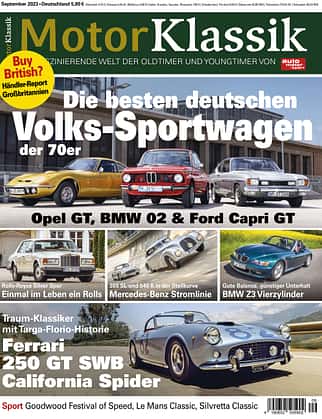 Motor Klassik 09/2023 Titel