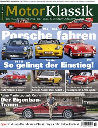 Motor Klassik 10/2023 Titel