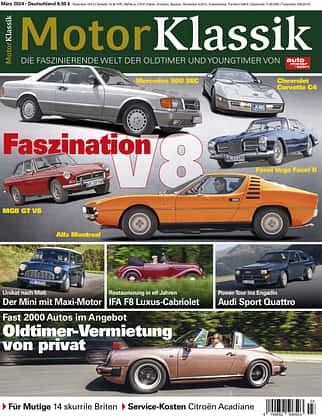 Motor Klassik 03/2024 Titel Motor Klassik 03/2024 Titel