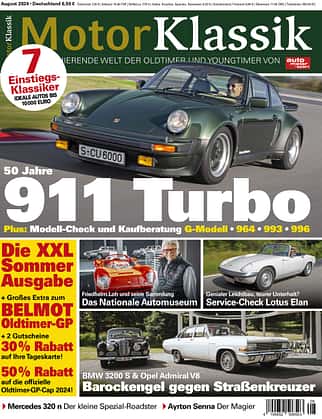 06/2024, Motor Klassik, Heft, Titel Motor Klassik 08/2024 Titel