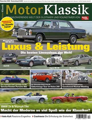 11/2024, Motor Klassik, Heft, Titel Motor Klassik 12/2024