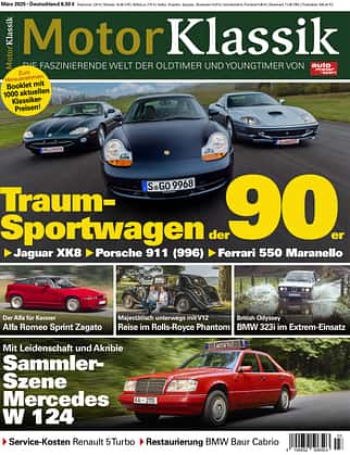 02/2025, Motor Klassik, Heft, Titel Motor Klassik 03/2025 Titel