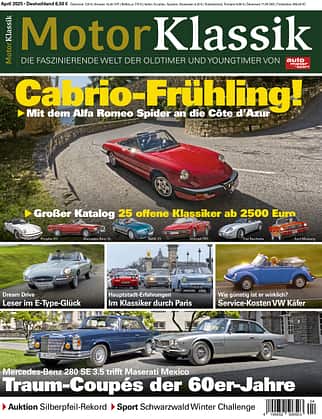 03/2025, Motor Klassik, Titel, EVT 13.03.2025 Motor Klasik 04/2025