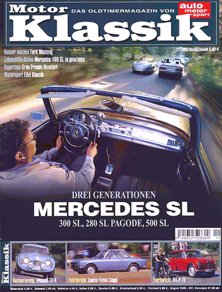 Titel Motor Klassik, Heft 11/2003