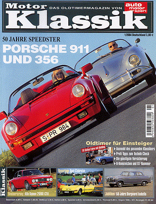 Titel Motor Klassik, Heft 01/2004