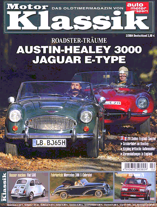 Titel Motor Klassik, Heft 02/2004
