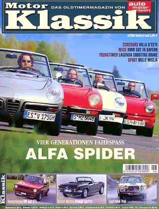Titel Motor Klassik, Heft 06/2004