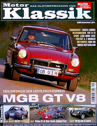 Titel Motor Klassik, Heft 09/2004