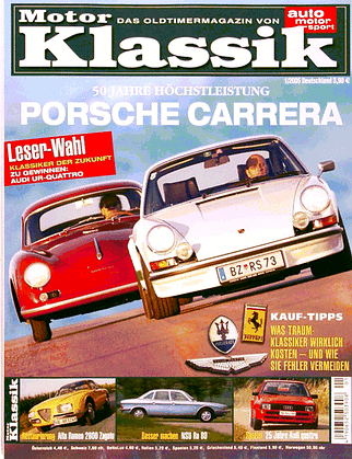 Titel Motor Klassik, Heft 01/2005