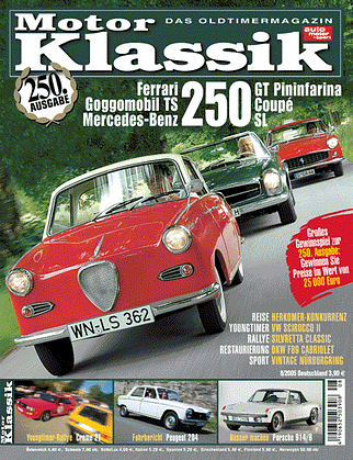 Titel Motor Klassik, Heft 08/2005