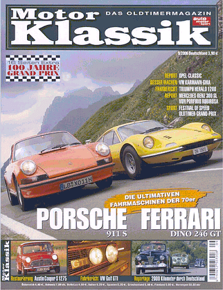 Titel Motor Klassik, Heft 09/2006