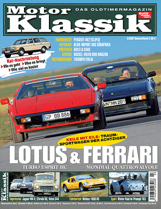 Titel Motor Klassik, Heft 03/2007