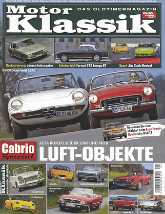 Titel Motor Klassik, Heft 06/2008