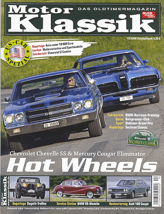 Titel Motor Klassik, Heft 10/2008