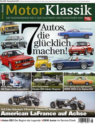 04/2025, Motor Klassik, Heft, Titel Motor Klassik 05/2025 Titel