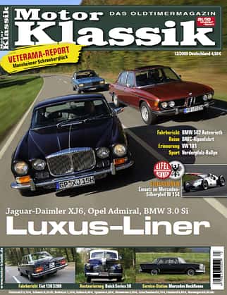 Motor Klassik Heft 12/2009