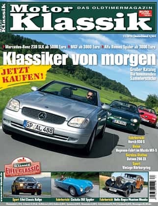 Titel Motor Klassik, Heft 11/2010