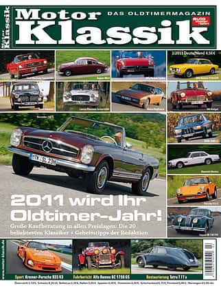 Motor Klassik 02/2011 - Hefttitel