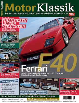 Motor Klassik - Hefttitel, Titel  06/2012