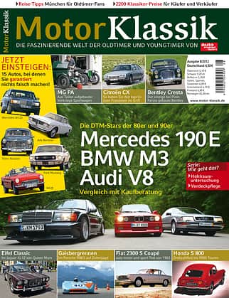 Motor Klassik, mokla0812, mokla, 0812, 08/2012, Hefttitel Motor Klassik - Hefttitel, Titel 08/2012