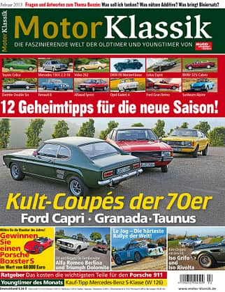 Motor Klassik, 0122013, Hefttitel, Motor Klassik 02/2013 Motor Klassik 02/2013