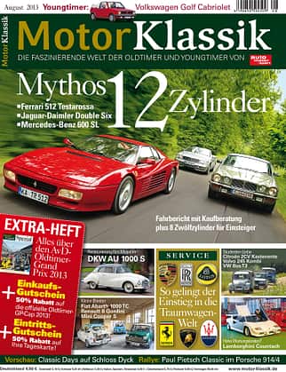 Motor Klassik 08/2013