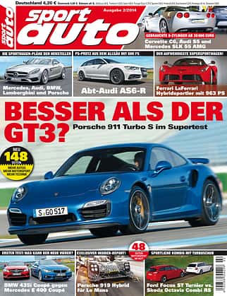 sport auto, sportauto, Heftcover, Hefttitel sport auto (02/2014)
