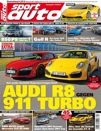 sport auto 04/2014 Heftvorschau Heftcover sport auto (Heft 04/2014)