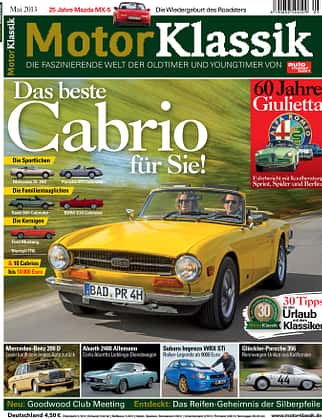Motor Klassik, Heftvorschau, Heft 05/2014
