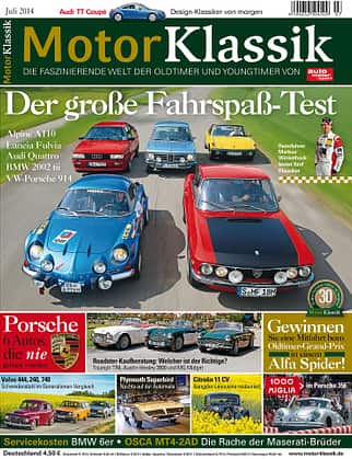Hefttitel 07/2014 Motor Klassik