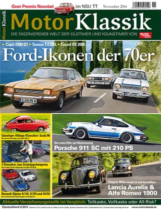 Hefttitel 11/2014 Motor Klassik, Heftvorschau, Heft 11/2014 Hefttitel 11/2014 Motor Klassik