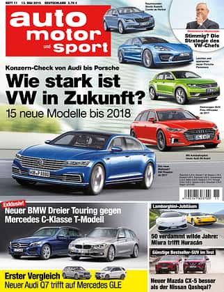 04/2015, auto motor und sport 10 / 2015 Titel auto motor und sport 11 / 2015 Titel