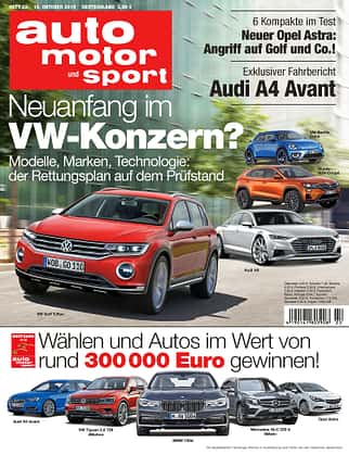 Neues Heft auto motor und sport, Heft 22/2015, Vorschau, Preview Neues Heft auto motor und sport, Heft 22/2015, Vorschau, Preview