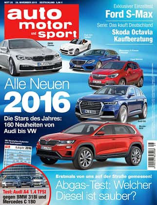 Neues Heft auto motor und sport, Ausgabe 25/2015, Vorschau, Preview Neues Heft auto motor und sport, Ausgabe 25/2015, Vorschau, Preview