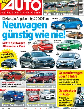 Neues Heft AutoStraßenverkehr, Ausgabe 04/2016, Vorschau